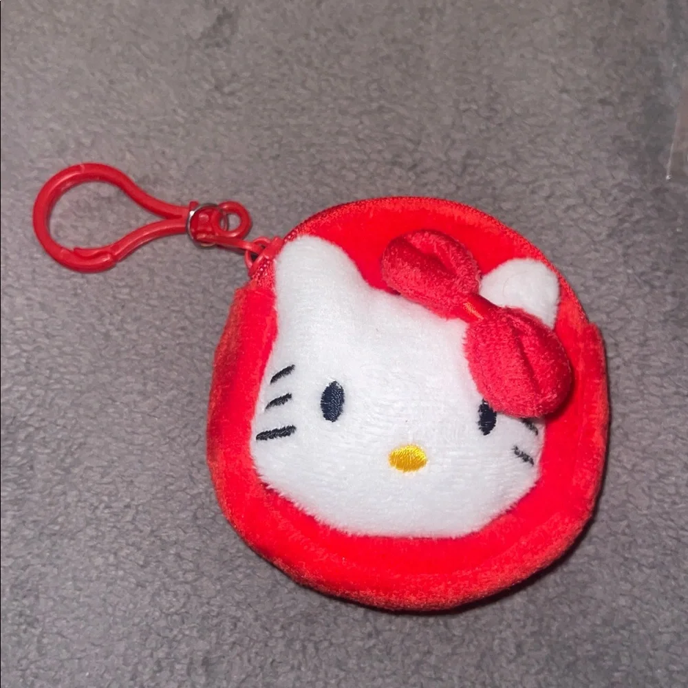 Hello Kitty bundle socks, necklace, earrings, zipper pull, coin purse nwt